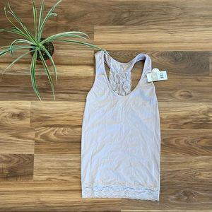 Lace Racerback Tank